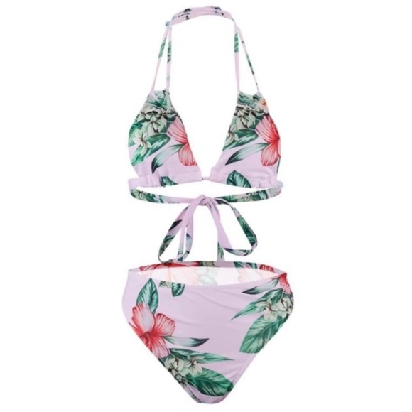 Tropical Pink Bikini - Picture 4 of 8